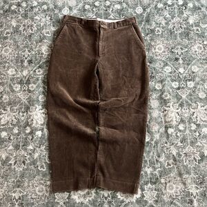 Vintage Brown Corduroy Trousers